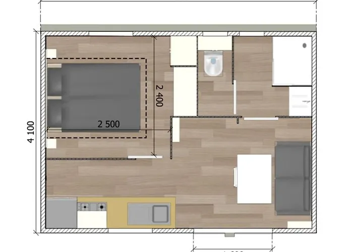 مكان تخييم Studiotel Premium 2 Personnes